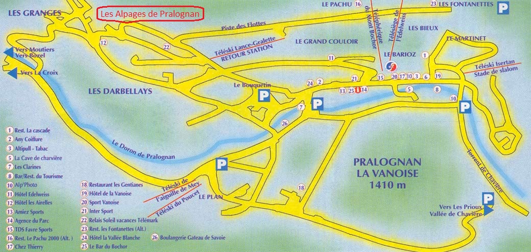 Accès à la résidence